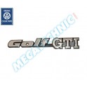 Logo arrière chromé "GOLF GTI" Golf 2 / Golf 3