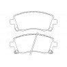 Plaquettes avants Mintex Subaru Impreza Forester Legacy