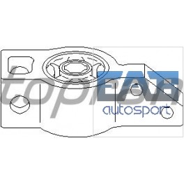 Silent bloc de suspension avant gauche A3 8P Golf 5 Touran Leon 2 Silent bloc de suspension avant gauche A3 8P Golf 5 Touran Leon 2