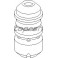 Butée de caoutchouc amortisseur train arrière BMW E36 E46