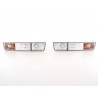 Clignotants avec antibrouillard factice Golf 3 face lisse chrome