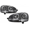 Phares avants black Volkswagen Golf 5 type GtTi R32