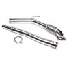 Downpipe decata inox A3 8P TT 8L Leon 1P Golf 5 Golf 6 Jetta 2L TFSI
