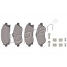 Jeu de 4 plaquettes de frein avant Opel Corsa C Meriva
