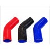 Manchon silicone couleur coude 45° 4 plis diamètre 51mm longueur 102mm