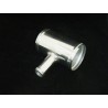 T de raccordement aluminium 50mm Dump valve 25mm