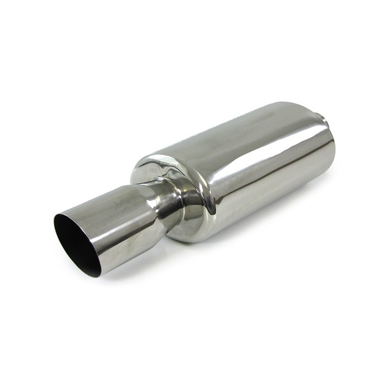 Silencieux Inox Universel Rond 76mm