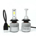 2 x Ampoules Led T8 H7 6500K 50W