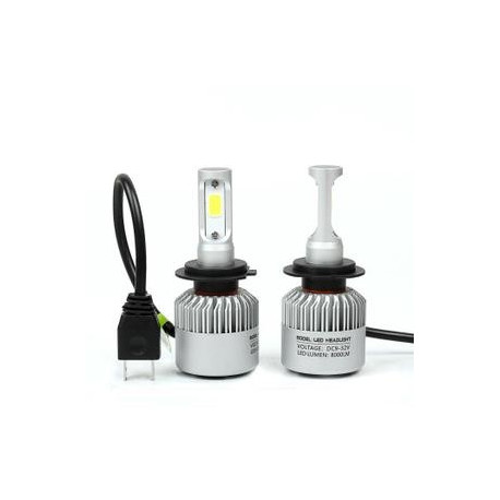 2 x Ampoules Led H7 6000K 35W