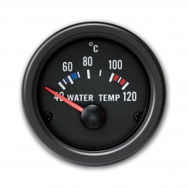 Manomètre température d'eau fond blanc