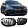 Grille de calandre haricot double lame noir brillant BMW E60 E61