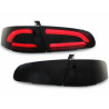2 feux arrière led Dectane Seat Ibiza 6L 2002-2008 Noir / Rouge