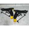 Kit triangle 10 pièces avec silent bloc polyurethane renforcé jaune Ibiza 6L Fabia 6Y Polo 9N