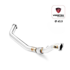 Downpipe décata Voortek BMW E46 318D 320D ph1 ph2 moteur M47