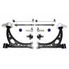 Kit triangle fonte 10 pièces avec silent bloc polyurethane renforcé Golf 5 Golf 6 A3 8P leon 2