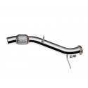 Downpipe décata BMW E87 E90 E91 E92 E93 M47N2 diamètre raccord 61mm