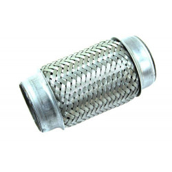 Flexible tresse échappement inox diamètre 70mm