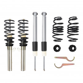 Kit combinés filetés DTS Volkswagen Golf 7 Audi A3 8V Seat Leon 3 avec train arrière multibras JDF 50mm