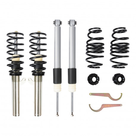 Kit combinés filetés DTS Volkswagen Golf 7 Audi A3 8V Seat Leon 3 avec train arrière multibras JDF 50mm