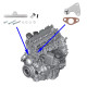Kit suppression vanne egr BMW E87 E90 E60 X3 E83 X5 E70 330D