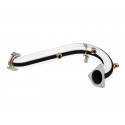 Downpipe decata inox version courte Audi A4 B8 A5 8T Q5 2,7L 3L TDi diamètre 63,5mm