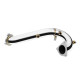 Downpipe decata inox version courte 3 sondes Audi A4 B8 A5 8T 2,7L 3L Tdi diamètre 63,5mm