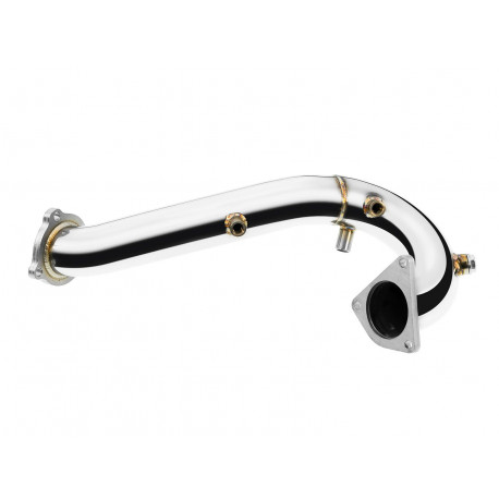 Downpipe decata inox version courte 3 sondes Audi A4 B8 A5 8T 2,7L 3L Tdi diamètre 63,5mm