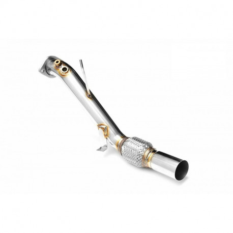 Downpipe BMW E60 E61 525D 530D M57N Euro4 avec 2 sondes