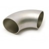 Coude 90° inox 304L diamètre extérieur 89mm épaisseur 1,6 mm