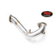 Downpipe decata inox version courte 4 sondes Audi A4 B8 A5 8T 2,7L 3L Tdi diamètre 63,5mm