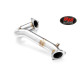 Downpipe decata inox version courte 4 sondes Audi A4 B8 A5 8T 2,7L 3L Tdi diamètre 63,5mm