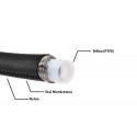 1M flexible carburant renforcé diamètre 8mm