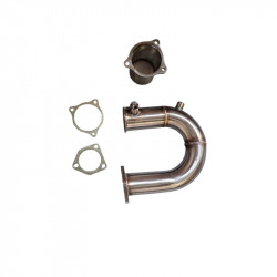 Downpipe decata inox Audi A4 B8 A5 Q5 A6 C7 2L TDI avec AD Blue