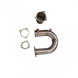 Downpipe decata inox Audi A4 B8 A5 Q5 A6 C7 2L TDI avec AD Blue