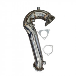 Downpipe decata inox version courte Audi A4 B8 A5 8T Q5 2,7L 3L Tdi diamètre 76mm