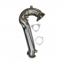 Downpipe decata inox version courte Audi A4 B8 A5 8T Q5 2,7L 3L Tdi diamètre 76mm
