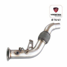Downpipe décata tube afrique BMW E90 E91 E92 E93 E70 E71 E60 E61 E83 M57N2