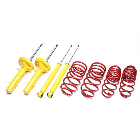 Kit amortisseurs ressorts courts Ta Technix -40/-40mm Volkswagen Polo 6R