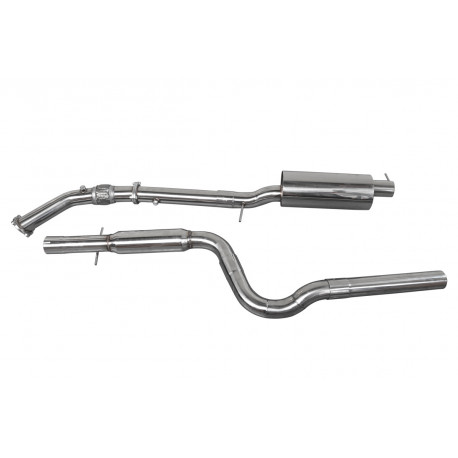 Decata + CatBack 76mm Volkswagen Golf 4 1,8 GTI 20VT