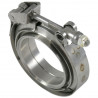 Kit V-Band 3" à souder brides + collier à démontage rapide inox 76mm