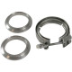 Kit V-Band 3" à souder brides + collier Inox 76mm