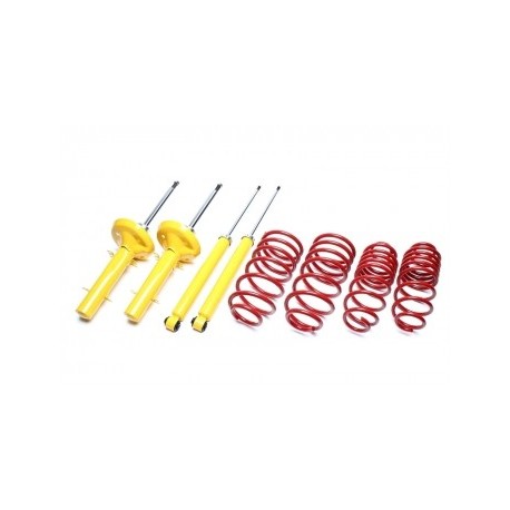 Kit amortisseurs ressorts courts -40mm Volkswagen Polo 86C